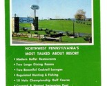 Cross Creek Resort Brochure Titusville Pennsylvania 1960&#39;s - $21.75