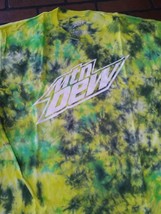Mountain Dew Cravatta Tintura Autorizzato 2021 Uomo T-Shirt ~ Mai Indossato ~ XL - $15.61+