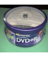 Memorex 4.7GB 8X DVD+R Media (25-Pack Spindle) - $185.88 MXN