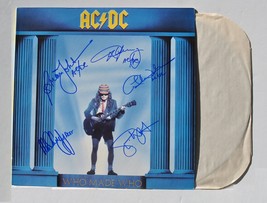AC/DC Signed Who Made Who Vinyl Album x5 - Angus Young + w/COA - £1,265.52 GBP