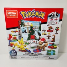 Mega Construx Pokemon Holiday Calendar Advent 24 Days of Building Christmas - £22.17 GBP