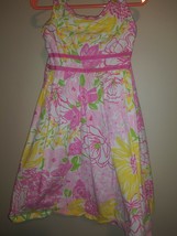 Lilly Pulitzer Little Girls Spring In Bloom  Dress Sz 5 Adorable  - £32.55 GBP