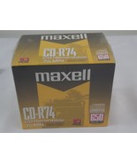Maxell CD-R74 CD Recordable, 650 Megabyte 74 Minute 1 pack of 10 pcs. NEW - $337.69 MXN