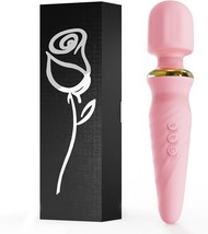 Vibrator Wand Women Sex Toys - G Spot Vibrators Personal Massager Female (Pink) - £13.87 GBP