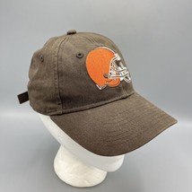 New Era 9Twenty Youth Adjustable Cleveland Browns Helmet Hat Cap 100% Cotton NFL - £11.64 GBP