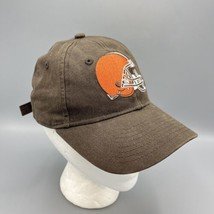 New Era 9Twenty Youth Adjustable Cleveland Browns Helmet Hat Cap 100% Cotton NFL - £11.15 GBP