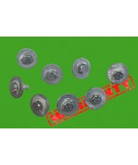 OEM Mercedes fender frame hardware bolts nuts 10mm set of 8 pcs - $365.81 MXN