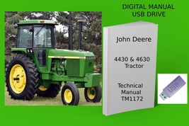 John Deere 4430 &amp; 4630 Tractor Service Technical Manual TM1172 - £14.88 GBP+