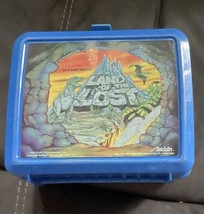 1992 Land Of The Lost Plastic Lunchbox w/Thermos Aladdin Krofft - $50.43