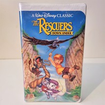 Walt Disney Classic The Rescuers Down Under Black Diamond VHS Tape New Sealed - £14.59 GBP