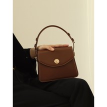 Vintage PU Leather Flap Bags For Women 2022 Spring Fashion ed Crossbody Shoulder - £42.35 GBP