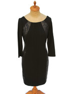 Muse for Boston Proper Women&#39;s Classic Black Sequins Party Cocktail Dres... - £18.14 GBP