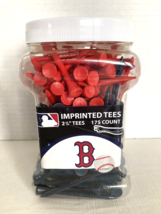 Boston Red Sox GOLF TEES Imprinted Red &amp; Blue 2 3/4” MLB Team License 17... - $29.69
