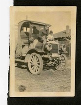 Boy &amp; Father on Hood of Vintage Truck &amp; Woman &amp; Cactus Photos - $17.82