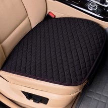 Flax Car Seat Cover Linen Fabric Front Rear  Cushion Protector Mat Universal Siz - £29.70 GBP