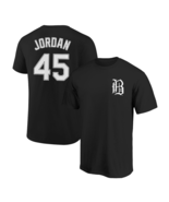Michael Jordan T-Shirt Birmingham Barons Player Name &amp; Number Soft Jerse... - $19.99