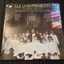 Original Vintage Luciano PAVAROTTI-O Holy Night Vinyl Record Lp - £4.02 GBP