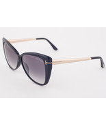 Tom Ford REVEKA 512 01B Black Gold / Gray Gradient Sunglasses TF512 01B ... - £141.87 GBP