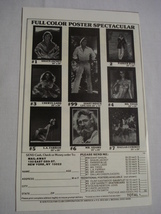 1978 Poster Ad Shaun Cassidy , Cheryl Tiegs, Farrah Fawcett, Parker Stev... - $7.99