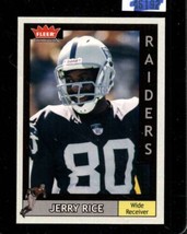 2003 Fleer Tradition #2 Jerry Rice Nmmt Raiders Hof *X84522 - £2.55 GBP