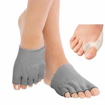 MojaSports Gel-Lined Toe Alignment Comfy Socks Toes Separator Spacer Yoga Gym Pe - £23.84 GBP+