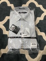 Kirkland Men&#39;s Casual Dress Shirt Traditional Fit Non Iron Button Up Size 15-32 - £36.88 GBP