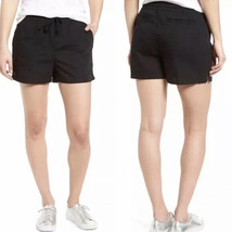 Caslon Pull On Twill Shorts, Black Size 14 (Xxl), Nwt - £24.66 GBP
