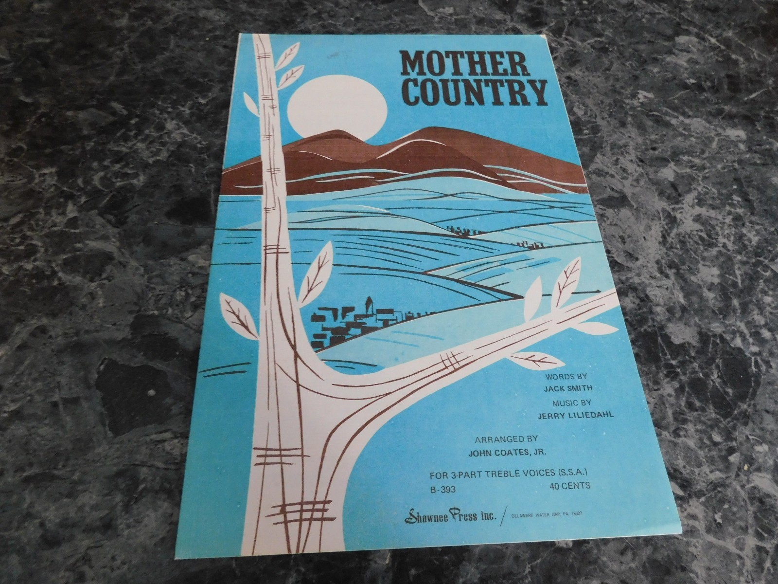 Mother Country by John Coates Jr SSA - $2.99