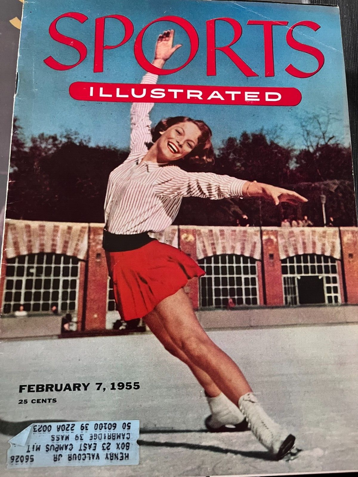 Primary image for Sports Illustrated February 7 1955 Millrose Games  Carol Heiss  Mal Whitfield