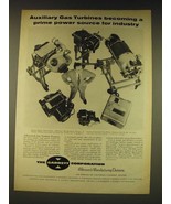 1960 Garrett AiResearch Gas Turbine Engines Ad - Auxiliary gas turbines - £14.54 GBP