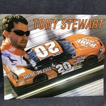 Vintage 1990’s Tony Stewart Home Depot NASCAR Budweiser Poster 16”x20” NOS - £7.73 GBP