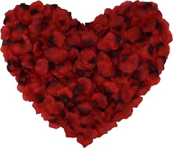 1000 Pcs Rose Petals Artificial Flower Petals for Romantic Night Wedding... - £16.60 GBP