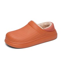 2021 New Winter  Home Slippers Platform,women Waterproof Leather Casual Indoor A - £30.51 GBP