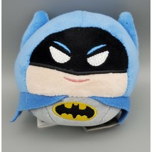 DC Comics Batman Fluffballs Plush Ball Blue Cowl Hallmark Ornament Plushie - £8.62 GBP