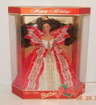 1997 Happy Holidays Barbie Doll Collectors Edition RARE HTF Mattel - £26.18 GBP