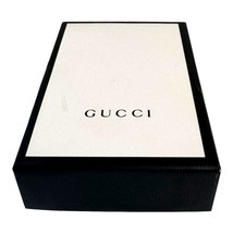 Gucci Designer Jewelry Box 3x5 Bracelet Necklace Wallet EMPTY Gift Storage - £30.03 GBP