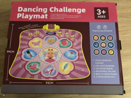 Princess Dance Mat Toy Ages 3+ With 5 Game Modes Including 8 Challenge Levels - £44.44 GBP
