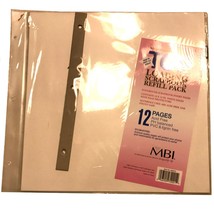 12x12 MBI REFILL Page Scrapbooking Album Refills Pages Top Loading Prote... - £12.57 GBP