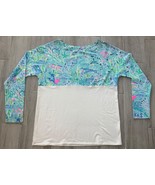Lilly Pulitzer Finn Top Long Sleeve Tee Shirt Lilly Loves Texas Size M NWOT - £22.55 GBP