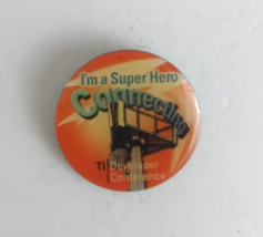 I&#39;m A Super Hero The Developer Conference Connecting Lapel Hat Pin - £5.05 GBP