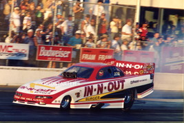 Mark Oswald IN-N-OUT Burger Funny Car 4x6 Color Drag Racing Photo - £1.99 GBP