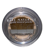 L&#39;Oreal Bare Naturale Gentle Mineral Face Powder Light Ivory #410 (New/S... - £7.79 GBP