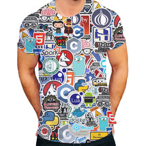 Programer IT Development Computer Hacker Design full print 3D t shirt tee - £19.97 GBP