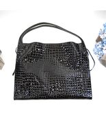 Christian Louboutin Ali Le 54 Logo Croc Leather Drawstring Tote Bag $289... - $1,930.01