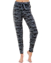 Roudelain Womens Whisperluxe Printed Jogger Pajama Bottoms Color Black Size S - £28.00 GBP