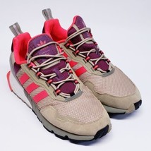 Adidas ZX 1K Boost Seasonality(Fall) Brown/Crimson/Raspberry Mens Size 12 h00429 - £70.92 GBP