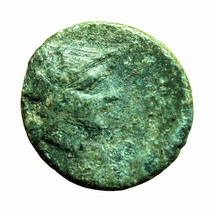 Ancient Greek Coin Chersonesos Thrace AE9mm Athena / Barley Grain 03817 - £20.18 GBP