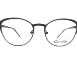 Eight to Eighty Eyeglasses Frames FANNY PEARL GRAY Blue Round Cat Eye 49... - $46.53