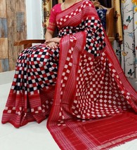 Wedding Sambalpuri Pasapali cotton Sarees,Latest Sambalpuri Pasapali Sar... - $129.35