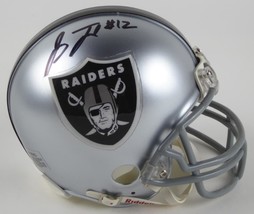 Jacoby Ford Signed Autographed Riddell Mini Helmet Oakland Raiders, Peeling - £79.12 GBP